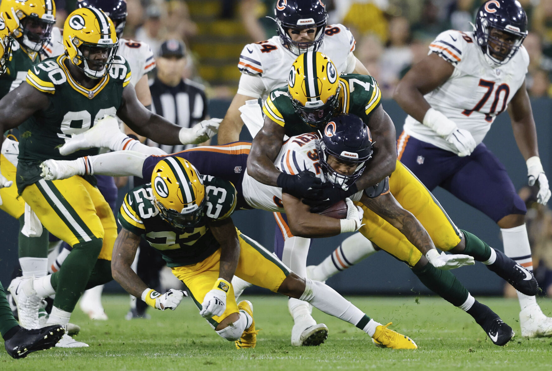 Bears Packers Football